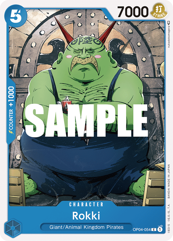 Rokki OP04-054 One Piece TCG