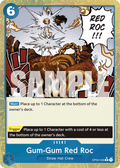 Gum-Gum Red Roc (Textured Foil) OP04-056_p3 One Piece TCG