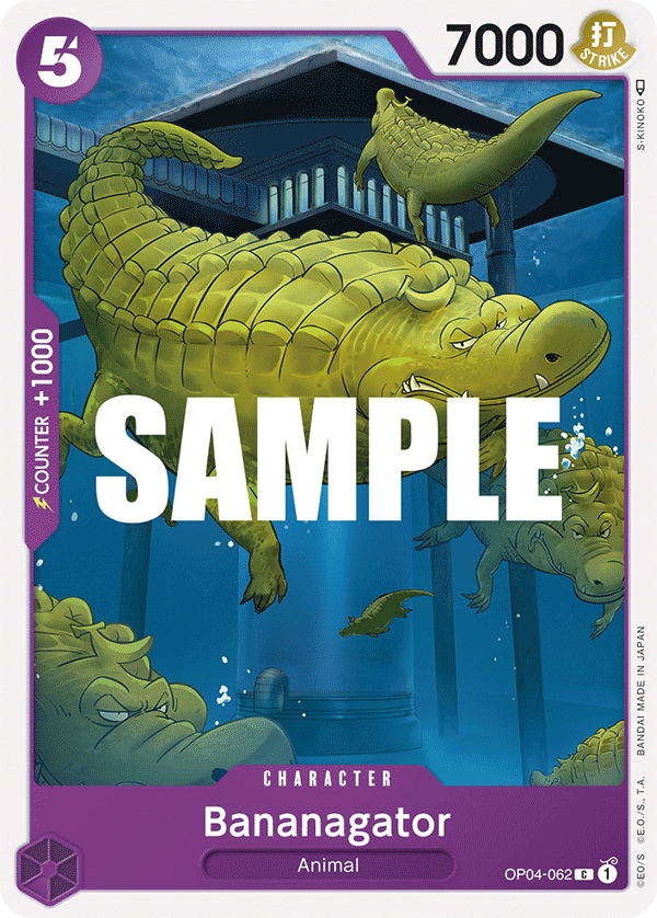 Bananagator OP04-062 One Piece TCG