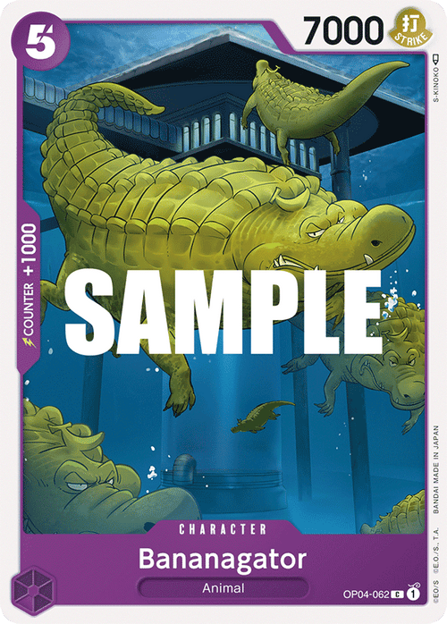 Bananagator OP04-062 One Piece TCG