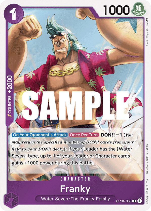 Franky OP04-063 One Piece TCG