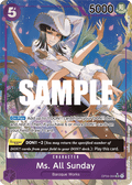 Ms. All Sunday (Alternate Art) OP04-064_p1 One Piece TCG