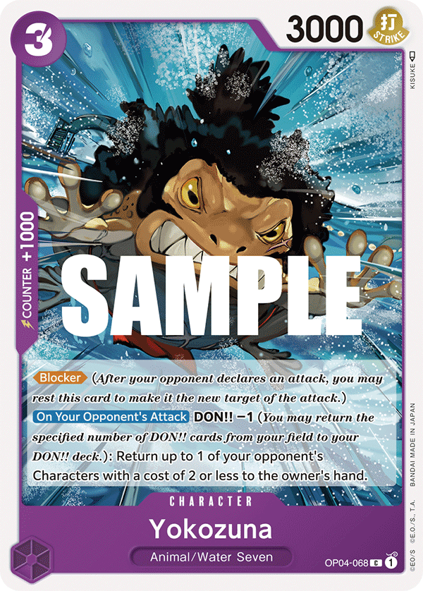 Yokozuna OP04-068 One Piece TCG