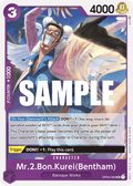 Mr.2.Bon.Kurei (Bentham) OP04-069 One Piece TCG