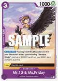 Mr.13 & Ms.Friday OP04-073 One Piece TCG