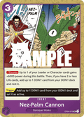 Nez-Palm Cannon OP04-075 One Piece TCG