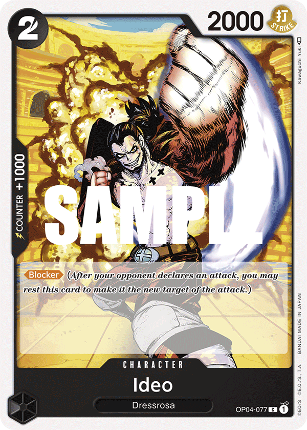 Ideo OP04-077 One Piece TCG