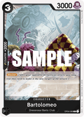 Bartolomeo OP04-089 One Piece TCG