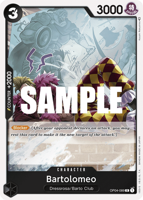 Bartolomeo OP04-089 One Piece TCG