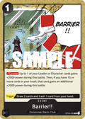 Barrier!! OP04-095 One Piece TCG