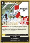 Barrier!! OP04-095_r1 One Piece TCG