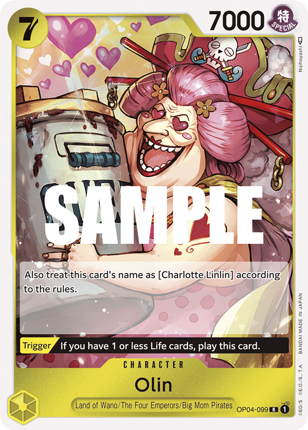 Olin OP04-099 One Piece TCG