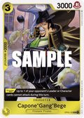 Capone"Gang"Bege OP04-100 One Piece TCG