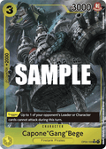 Capone"Gang"Bege (Alternate Art) OP04-100_p1 One Piece TCG