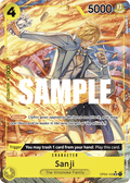 Sanji (104) (Alternate Art) OP04-104_p1 One Piece TCG