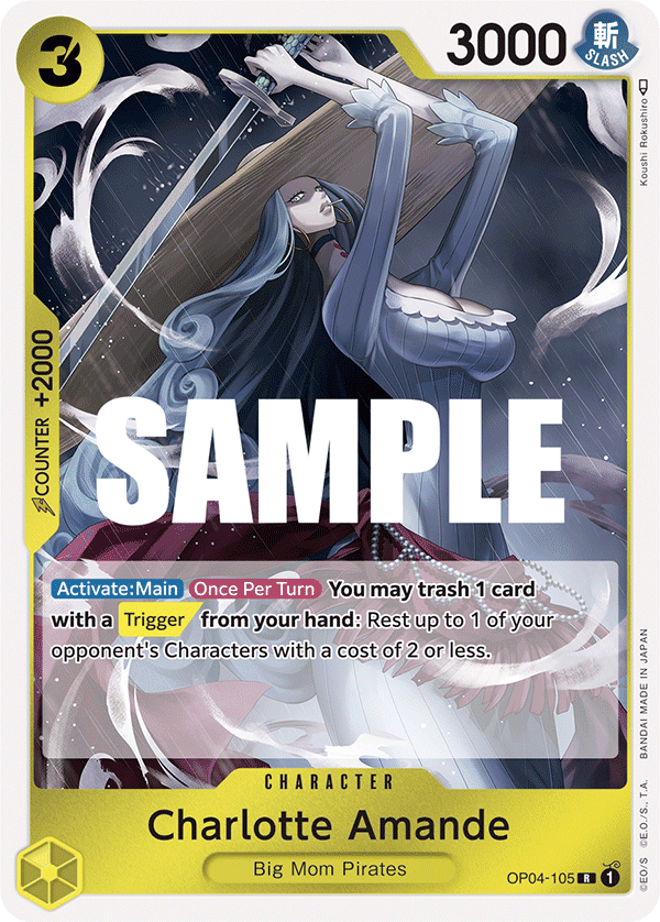 Charlotte Amande OP04-105 One Piece TCG
