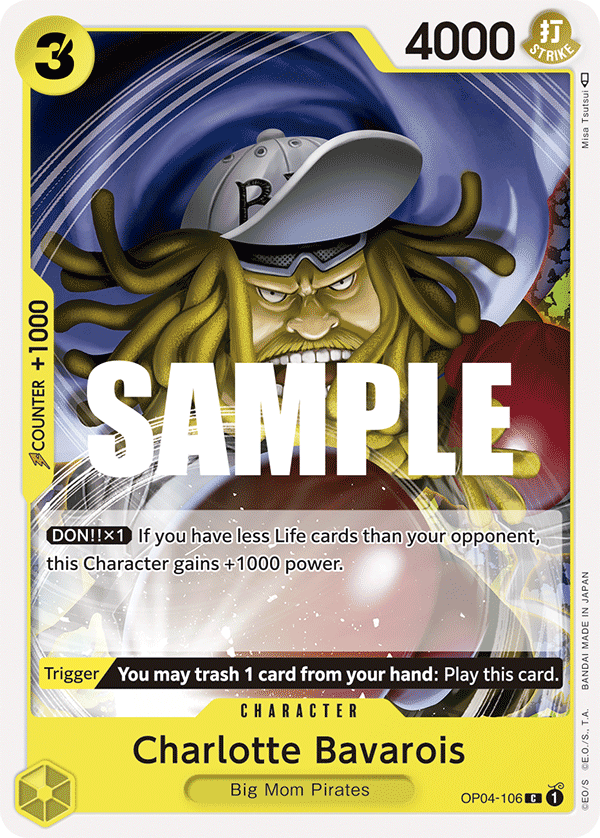 Charlotte Bavarois OP04-106 One Piece TCG