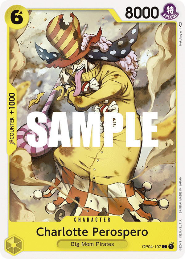 Charlotte Perospero OP04-107 One Piece TCG