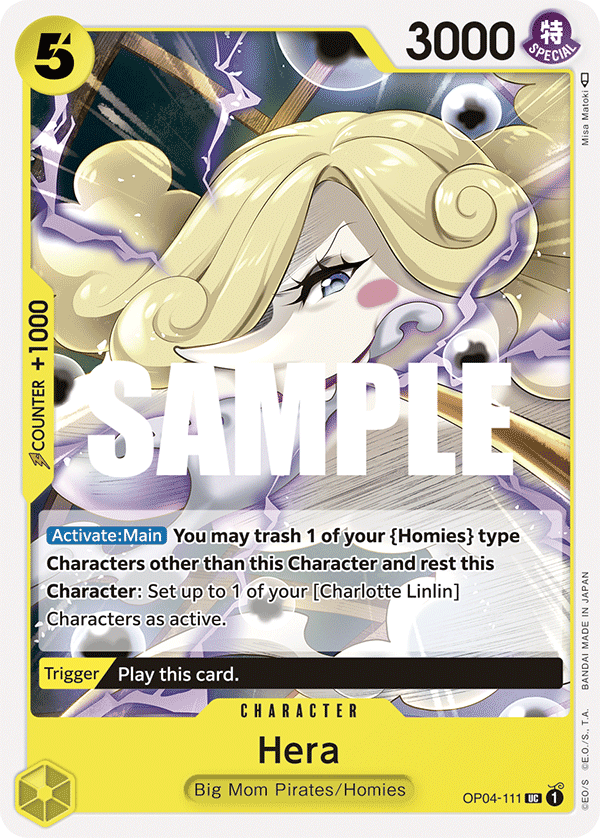 Hera OP04-111 One Piece TCG