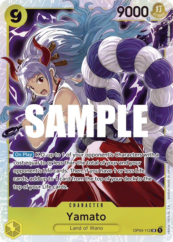 Yamato OP04-112 One Piece TCG