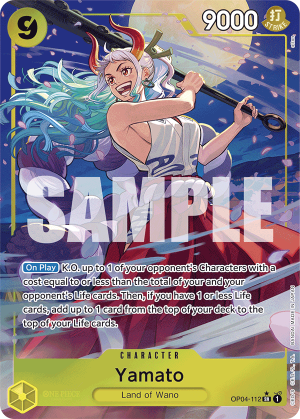 Yamato (OP04-112) (Alternate Art) OP04-112_p3 One Piece TCG