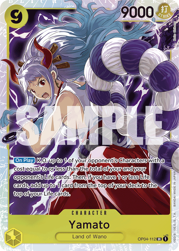 Yamato (OP04-112) (Reprint) OP04-112_r1 One Piece TCG