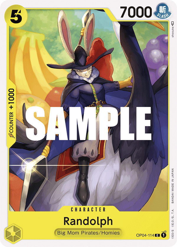 Randolph OP04-114 One Piece TCG