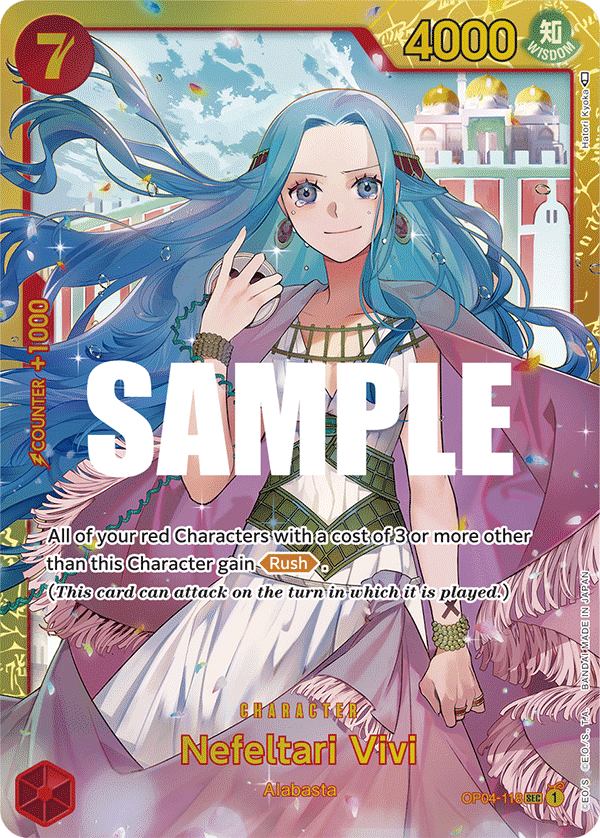Nefeltari Vivi (118) OP04-118 One Piece TCG