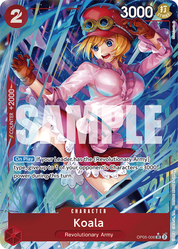 Koala (Alternate Art) OP05-006_p3 One Piece TCG