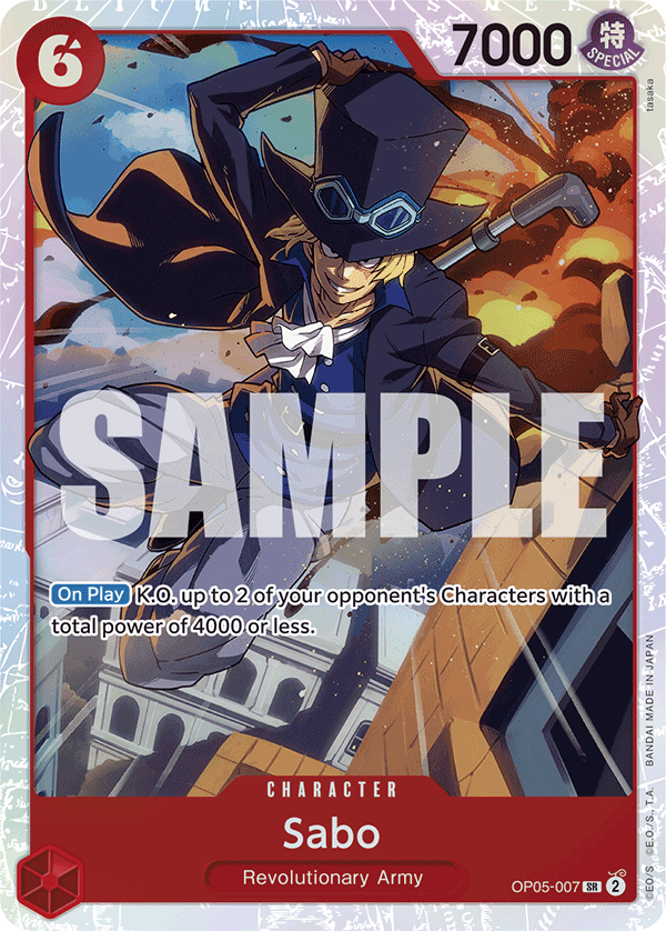 Sabo (OP05-007) (Reprint) OP05-007_r1 One Piece TCG