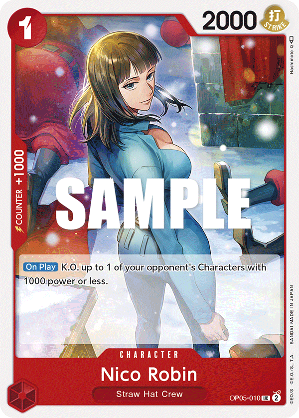 Nico Robin OP05-010 One Piece TCG