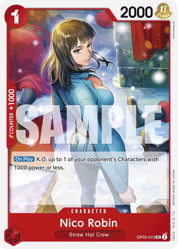Nico Robin (Reprint) OP05-010_r1 One Piece TCG