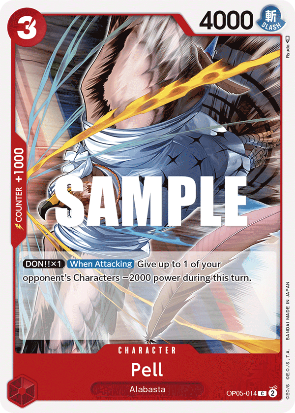 Pell OP05-014 One Piece TCG