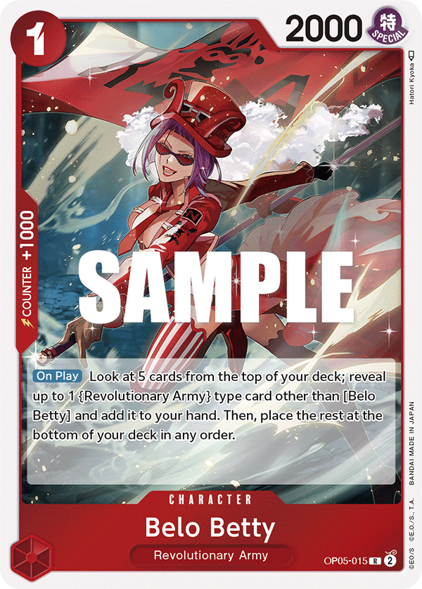 Belo Betty (015) OP05-015 One Piece TCG