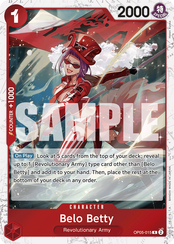 Belo Betty (Jolly Roger Foil) OP05-015_p3 One Piece TCG