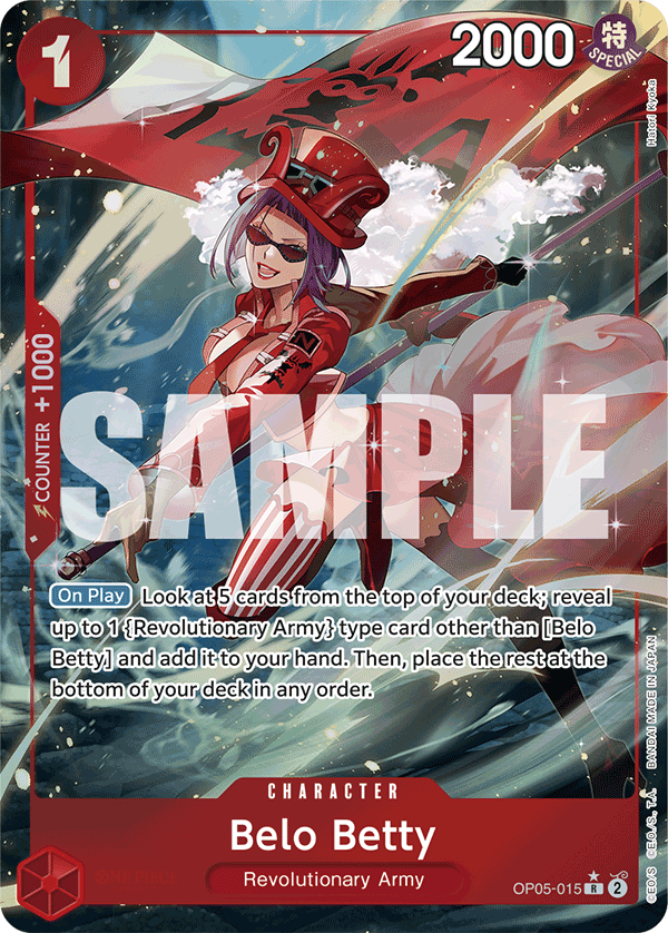 Belo Betty (Full Art) OP05-015_p4 One Piece TCG