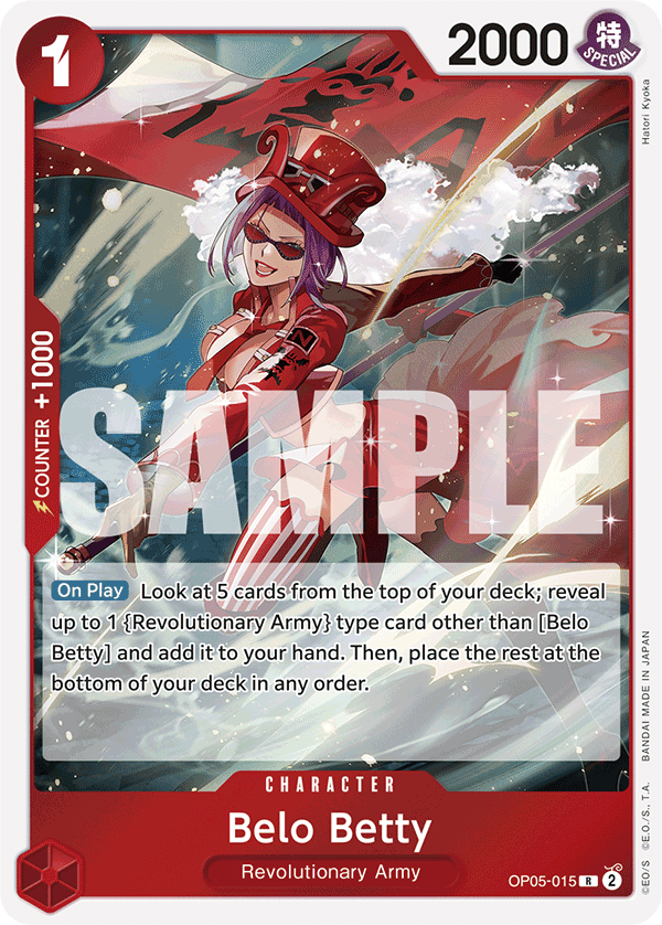 Belo Betty (OP05-015) (Reprint) OP05-015_r1 One Piece TCG