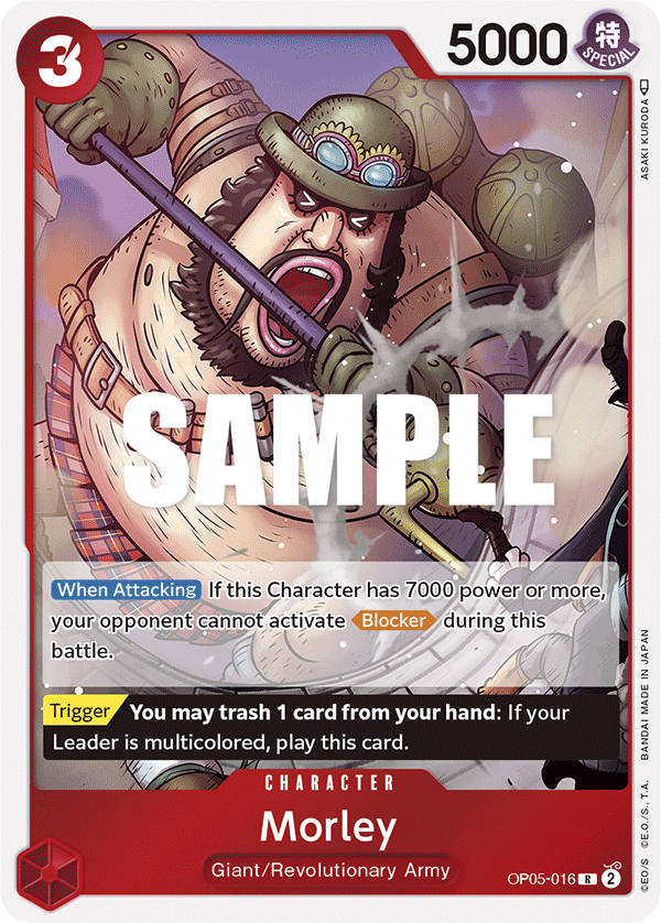 Morley OP05-016 One Piece TCG