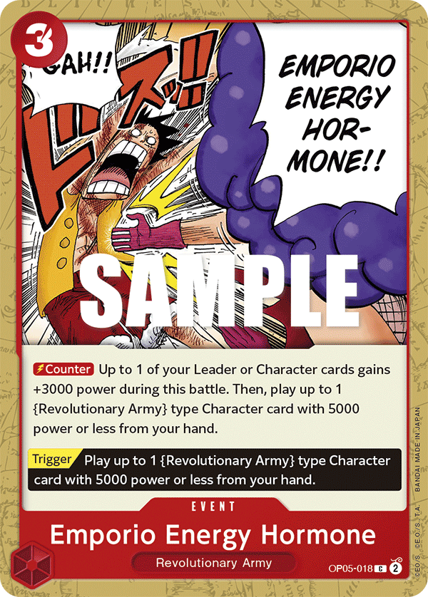 Emporio Energy Hormone OP05-018 One Piece TCG
