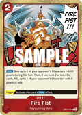 Fire Fist OP05-019 One Piece TCG