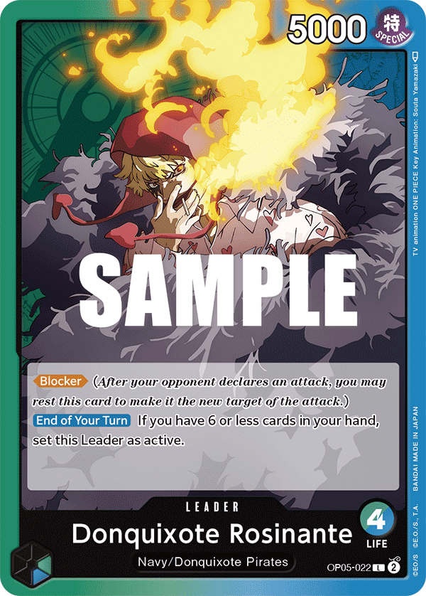 Donquixote Rosinante (022) OP05-022 One Piece TCG
