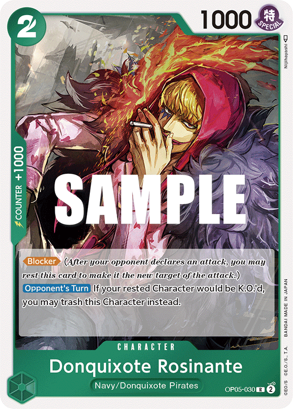 Donquixote Rosinante (030) OP05-030 One Piece TCG