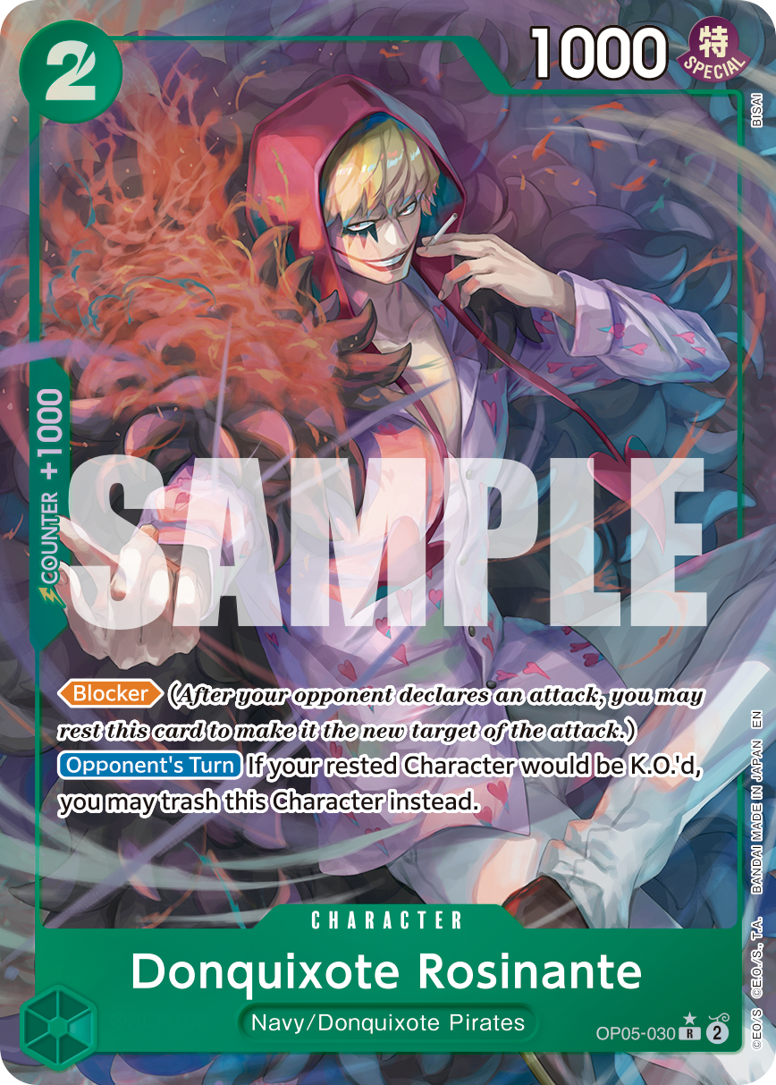 Donquixote Rosinante (Alternate Art) OP05-030_p1 One Piece TCG