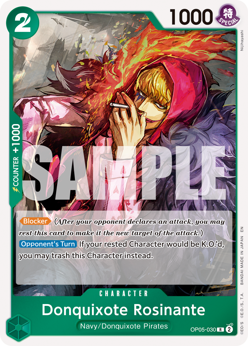 Donquixote Rosinante (Reprint) OP05-030_r1 One Piece TCG