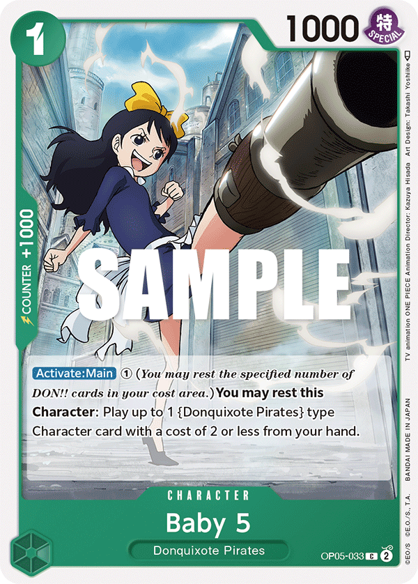 Baby 5 (033) OP05-033 One Piece TCG