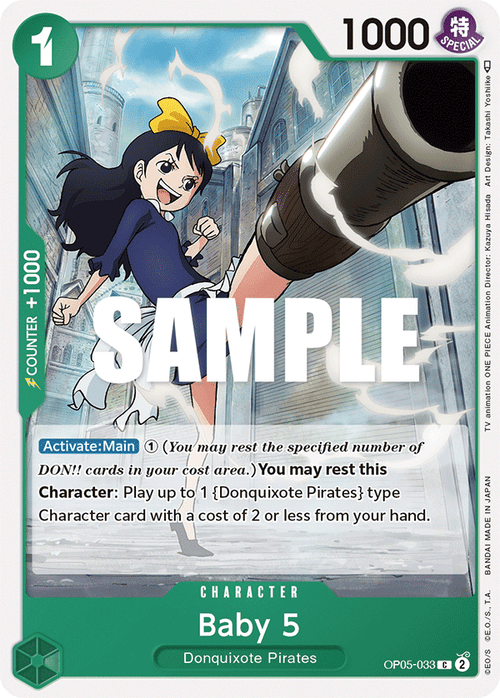 Baby 5 (033) OP05-033 One Piece TCG