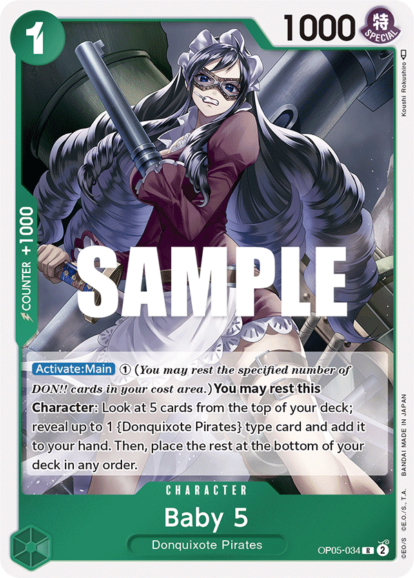 Baby 5 (034) OP05-034 One Piece TCG
