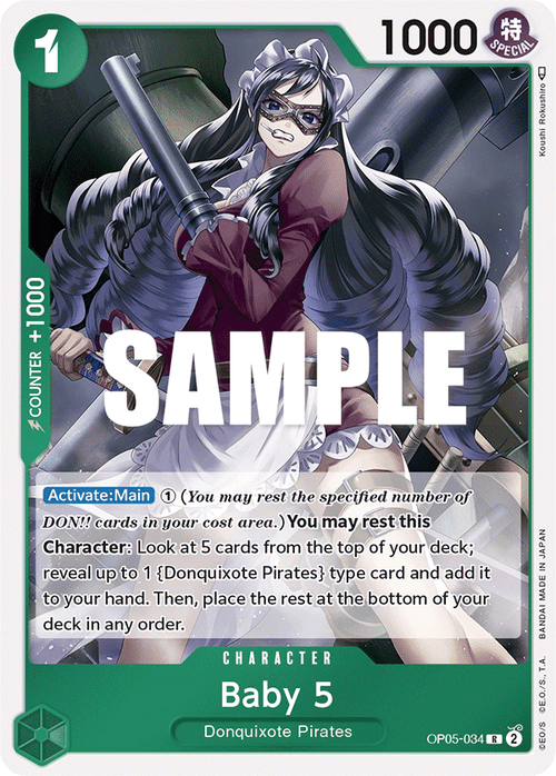 Baby 5 (034) OP05-034 One Piece TCG