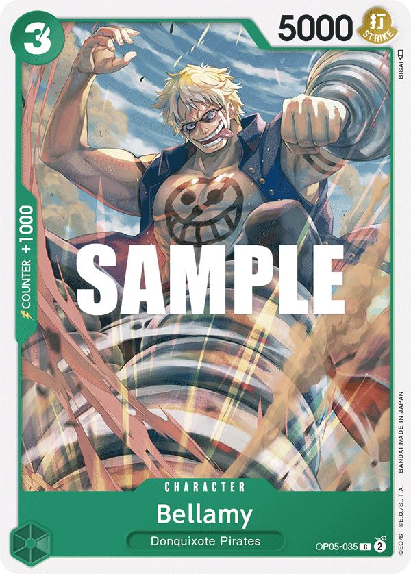 Bellamy OP05-035 One Piece TCG