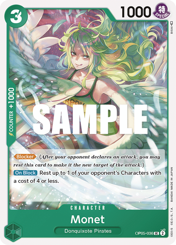 Monet OP05-036 One Piece TCG
